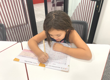 kid writing