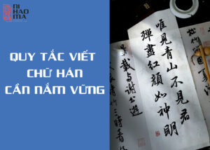 quy tắc viết chữ hán