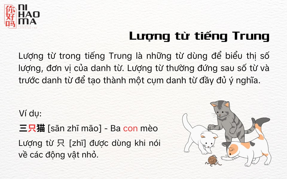 tổng hợp lượng từ trong tiếng trung