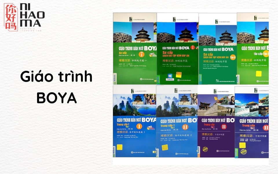 giáo trình học tiếng trung boya