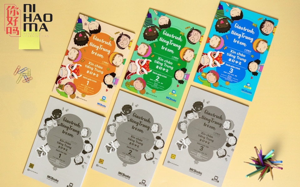 giáo trình tiếng trung trẻ em mcbooks