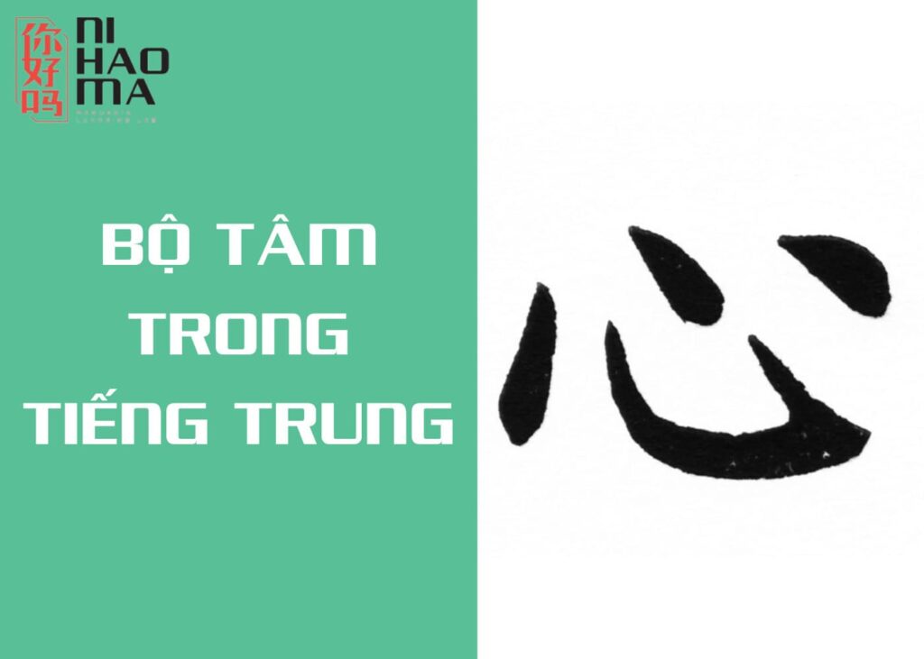 bộ tâm trong tiếng trung là gì