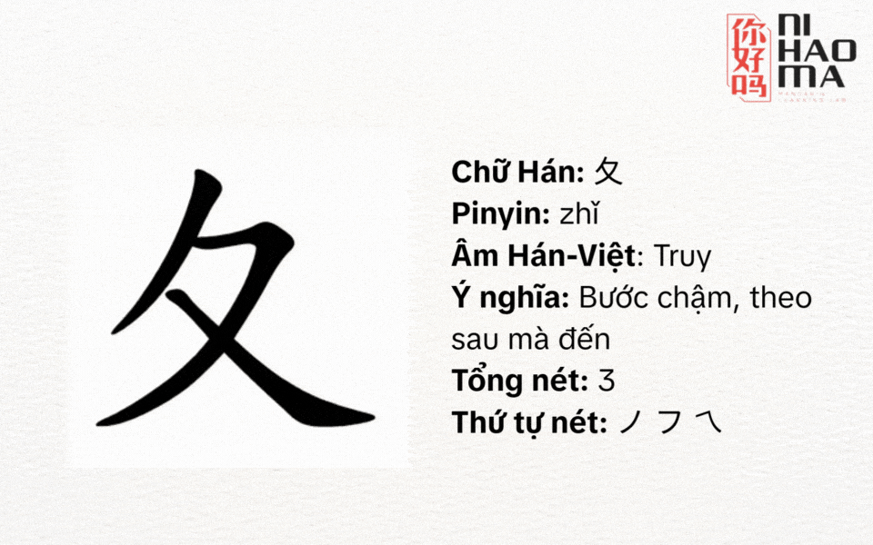 bộ truy trong tiếng trung