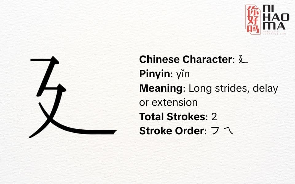 radical 54 in chinese mandarin