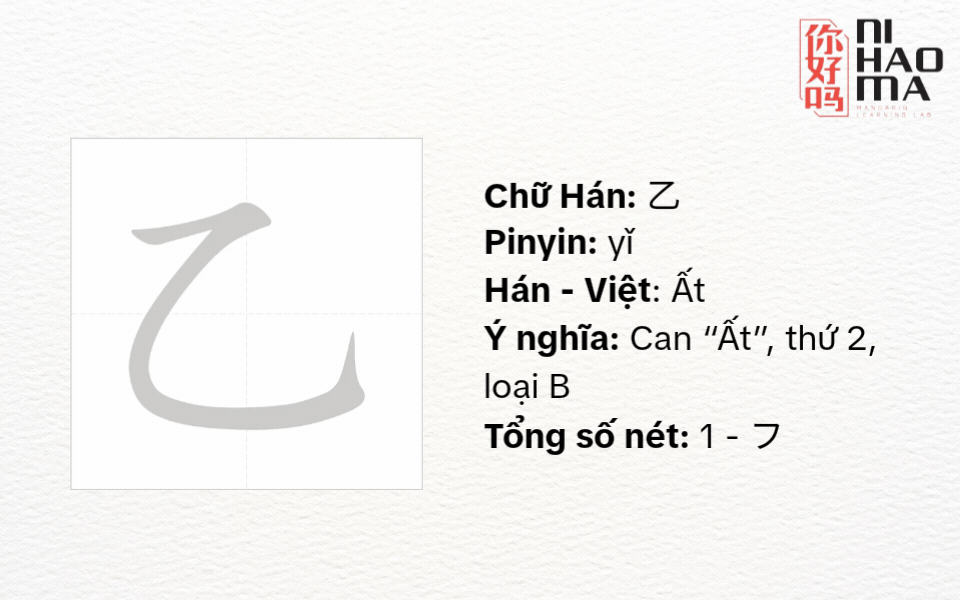 bộ ất trong tiếng trung là gì