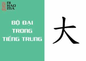 bộ đại trong tiếng trung