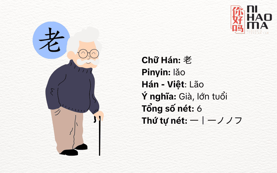 bộ lão trong tiếng trung là gì