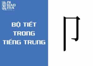bộ tiết trong tiếng trung
