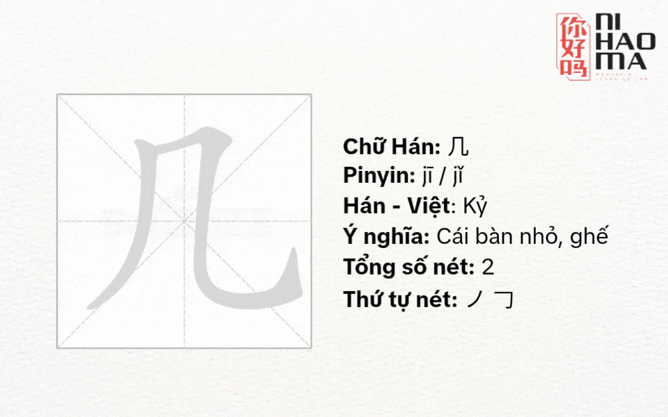 bộ kỷ tiếng trung là gì