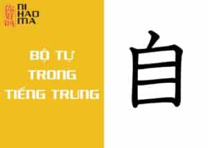 bộ tự trong tiếng trung
