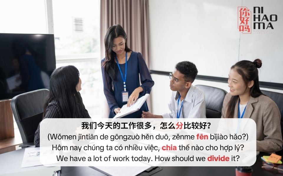 từ vựng bộ bát trong tiếng trung