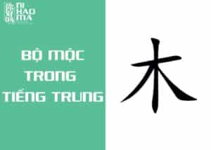 bộ mộc trong tiếng trung