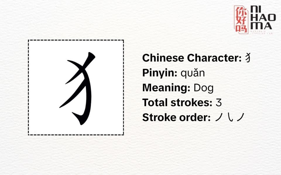 what is radical 94 in chinese