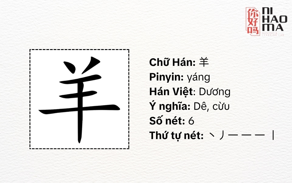 bộ dương trong tiếng trung nghĩa là gì