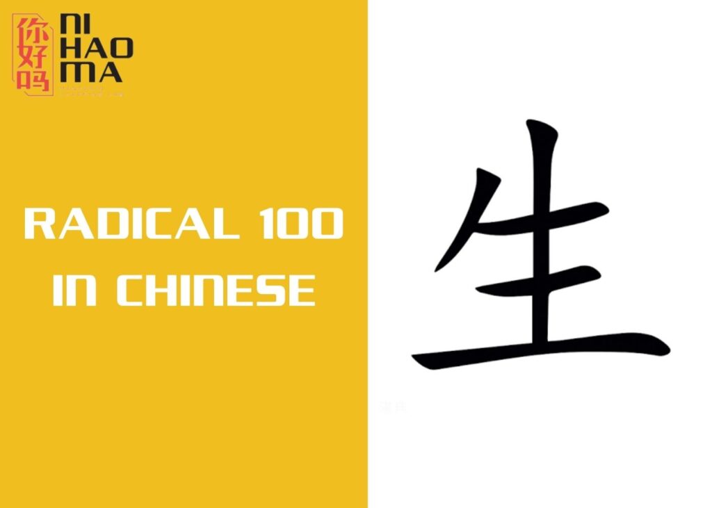 radical 100 in chinese